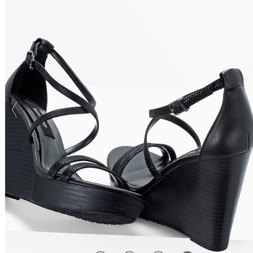 White House Black Market Wedge Sandals